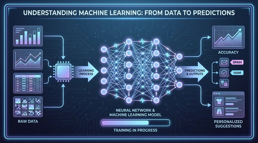 یادگیری ماشین چگونه کار میکند